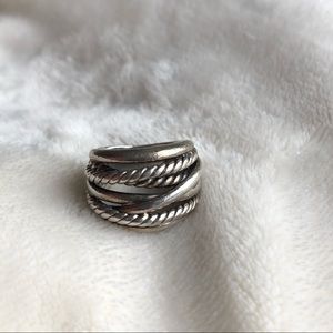 David Yurman Crossover Narrow Ring